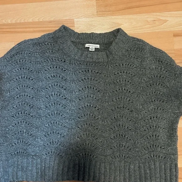 American Eagle Outfitters Gray Knit Sweater - Picture 3 of 8